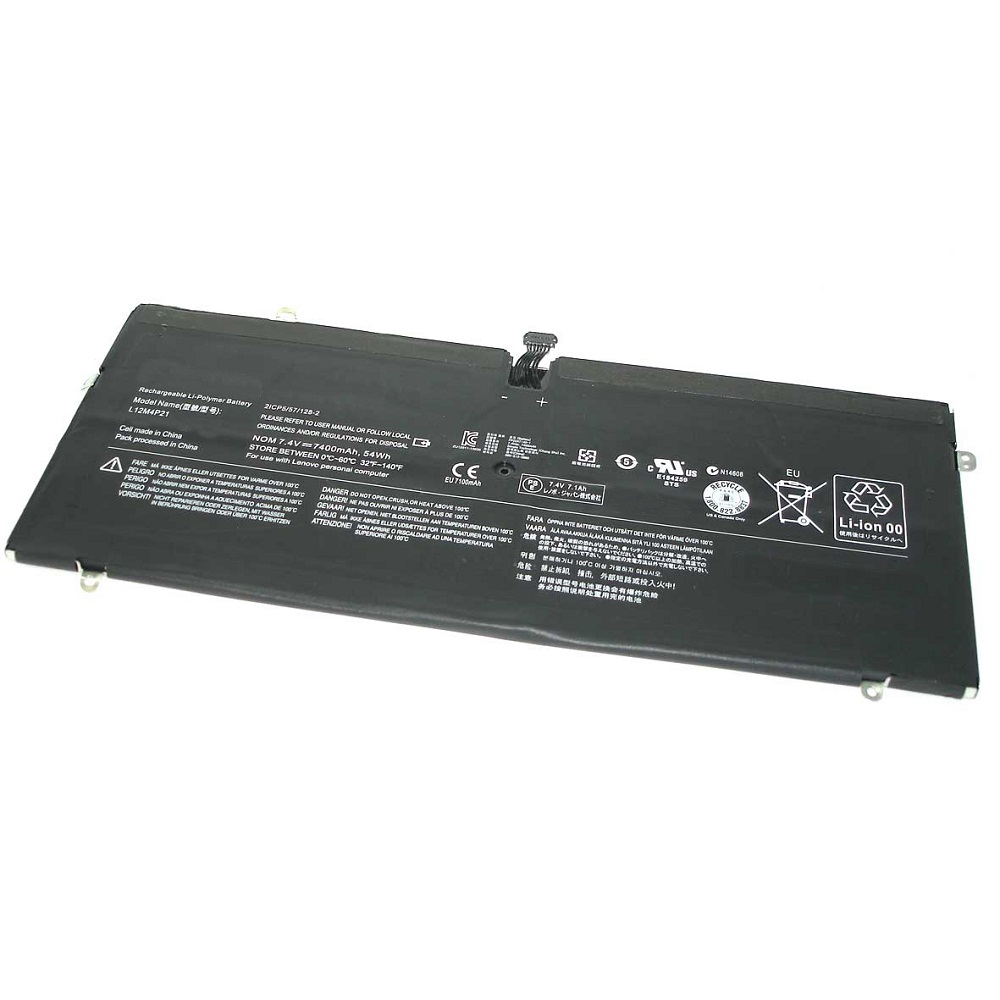 

Аккумулятор для ноутбука Lenovo Yoga 2 Ultrabook L12M4P21 7.4V 54Wh