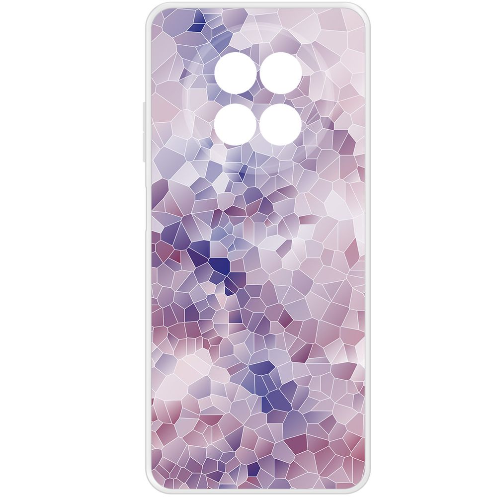 

Чехол-накладка Krutoff Clear Case Витраж 2 для Realme 13 5G, Прозрачный