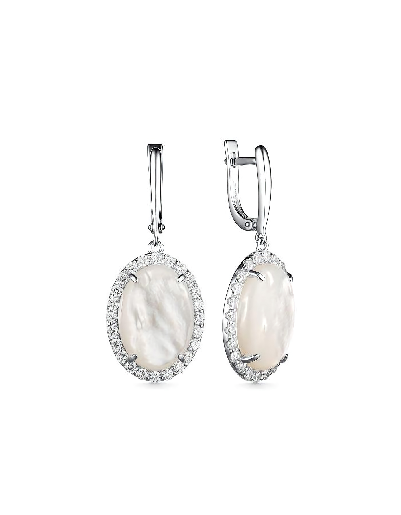 

Серьги подвески из серебра TEO MAORI 8С-5064рк48400, перламутр, 8С-5064рк48400