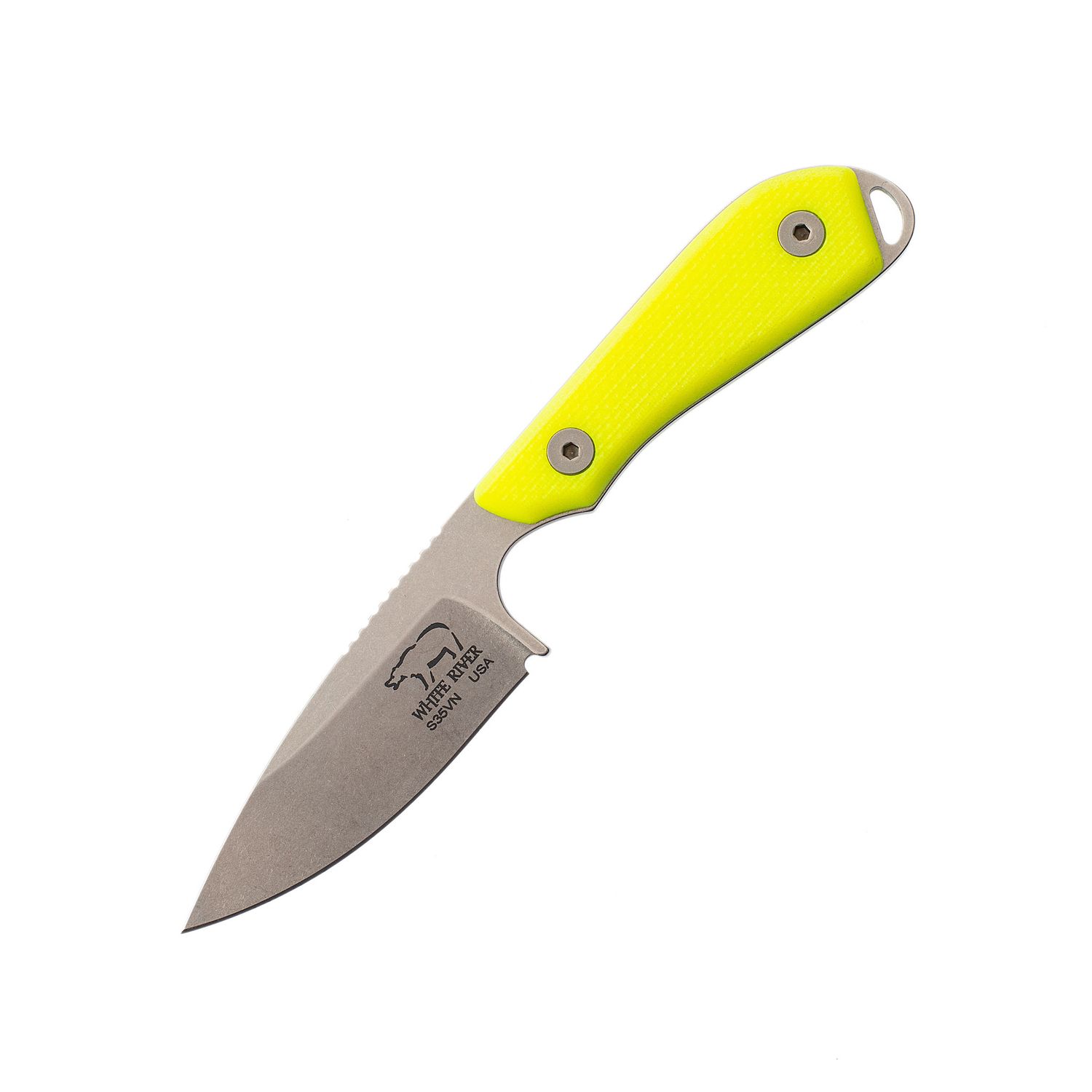 

Нож White River M1 Backpacker Pro ( неон G10), Желтый, M1 Backpacker Pro