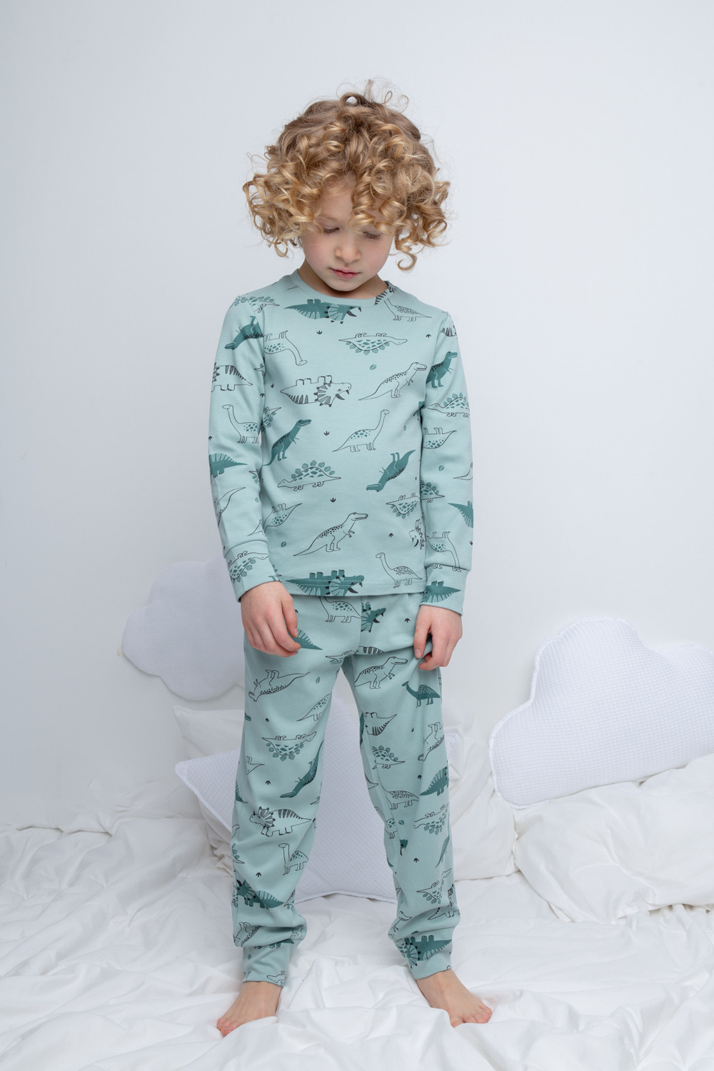 

Пижама детская CROCKID К 1044, зеленый, 86, 1 шт, К 1044