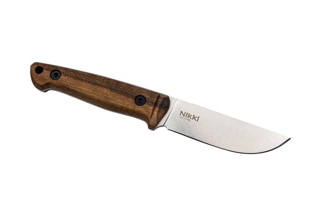 Нож Kizlyar Supreme Nikki, рукоять орех, сталь Aus-8