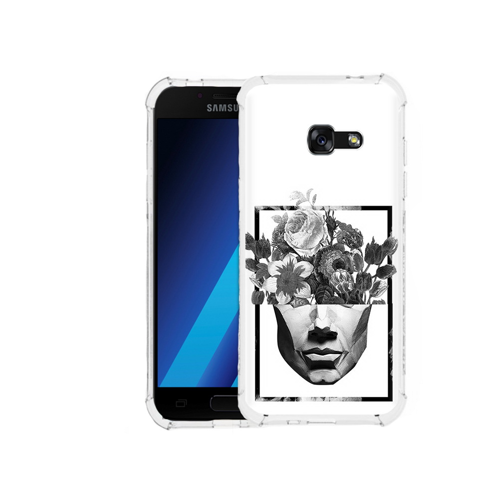 

Чехол MyPads Tocco для Samsung Galaxy A7 (2017) черно белая ваза в абстракции, Tocco