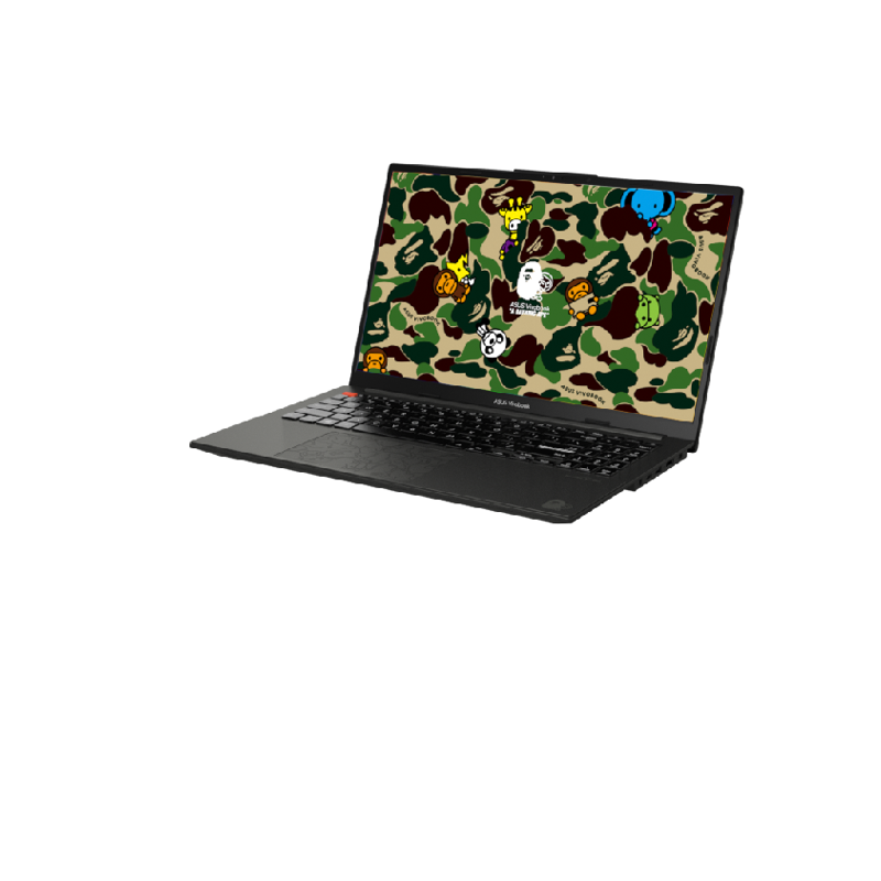

Ноутбук ASUS K5504VA-MA343W BAPE Edition Black (90NB0ZK5-M00L10), K5504VA-MA343W BAPE Edition