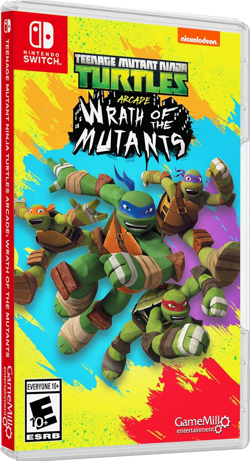 Игра Teenage Mutant Ninja Turtles Arcade: Wrath of the Mutants (NS, на иностранном языке)