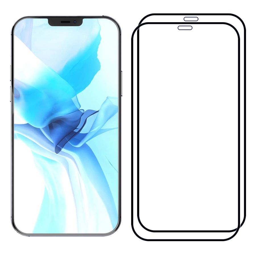 

Комплект из 2х стекол Full Glue Premium Krutoff для iPhone 12 Pro Max (6.7") черное