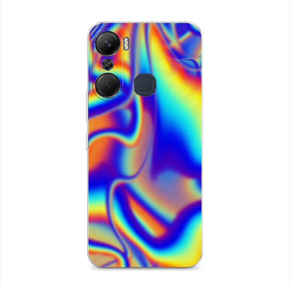 

Чехол для Infinix Hot 12 Pro "Яркая голограмма", Разноцветный, 3102450-3