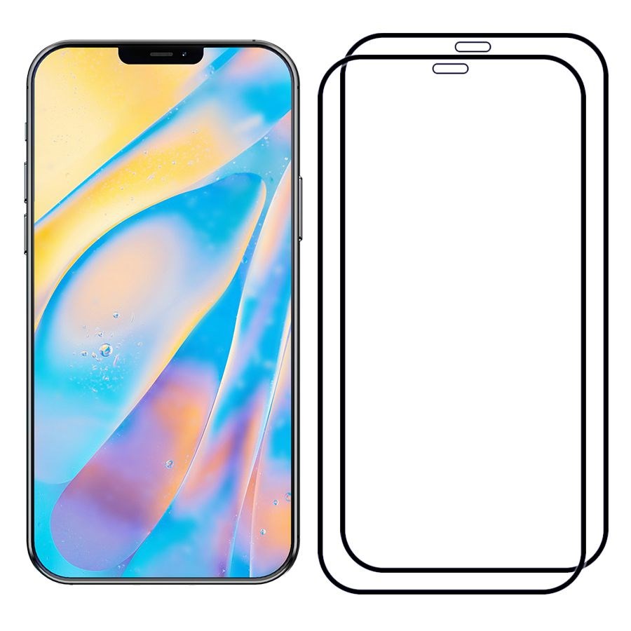 

Комплект из 2х стекол Full Glue Premium Krutoff для iPhone 12 mini (5.4") черное
