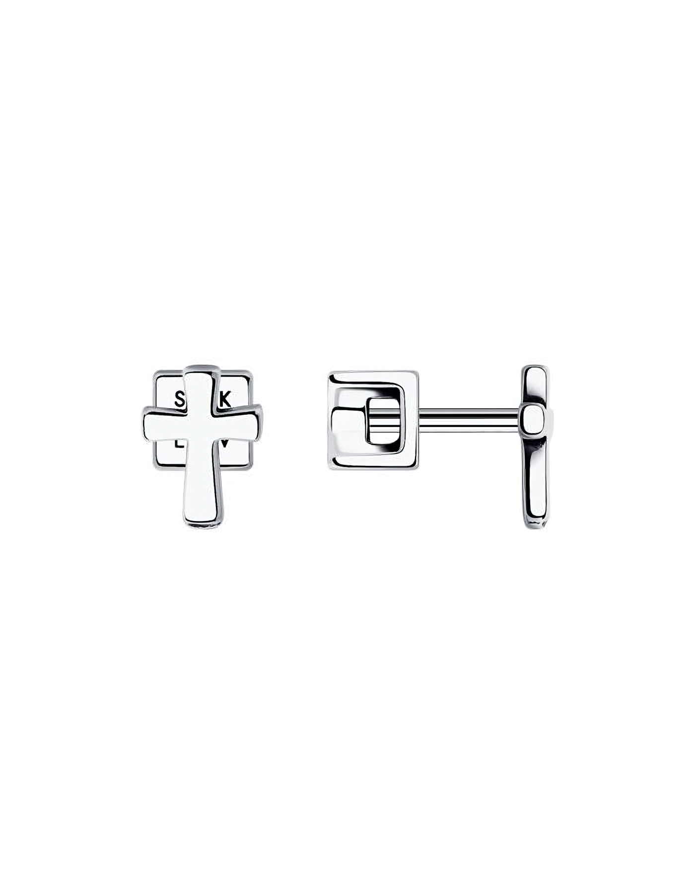 

Серьги пусеты из серебра TEO MAORI 895020082, 895020082