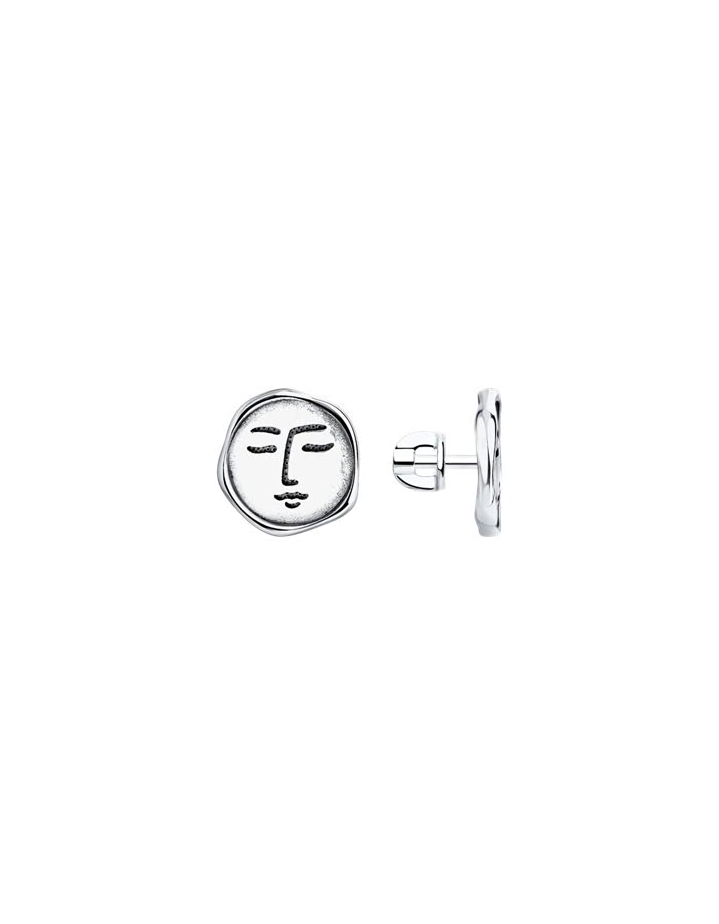 

Серьги пусеты из серебра TEO MAORI 895020067, 895020067