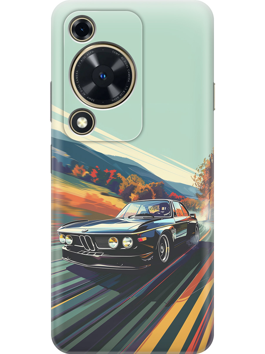 

Силиконовый чехол на Huawei nova Y72 с принтом "Гоночный BMW", Прозрачный;оранжевый;черный, 785977885