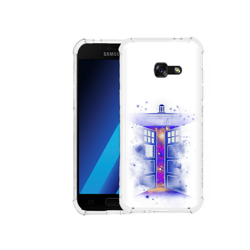 

Чехол MyPads Tocco для Samsung Galaxy A7 (2017) фиолетовый уголок абстракция, Tocco