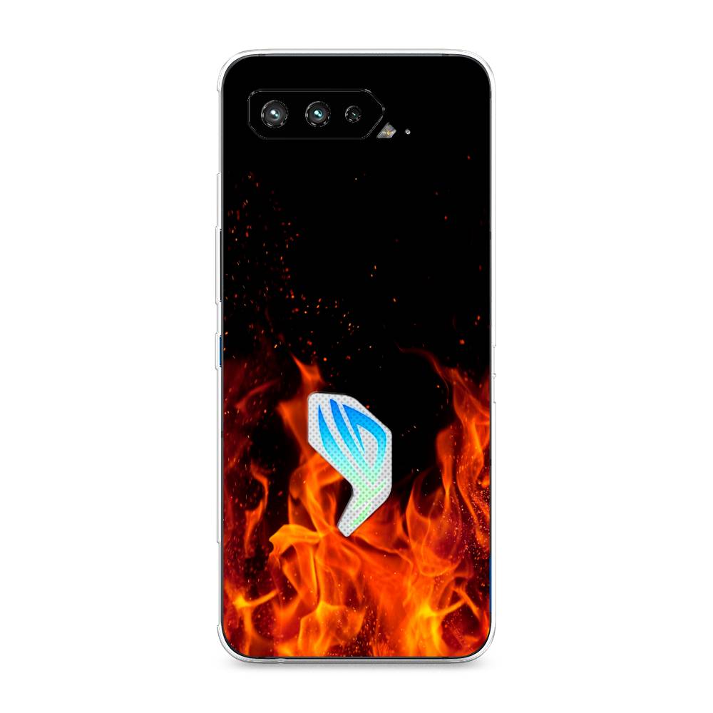 фото Чехол awog "все в огне" для asus rog phone 5