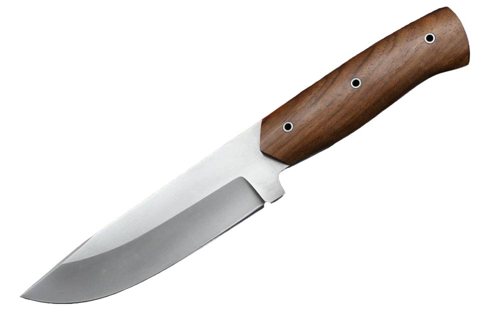 

Туристический нож Bladecraft Скаут, рукоять орех, сталь Х12МФ, Коричневый, Скаут