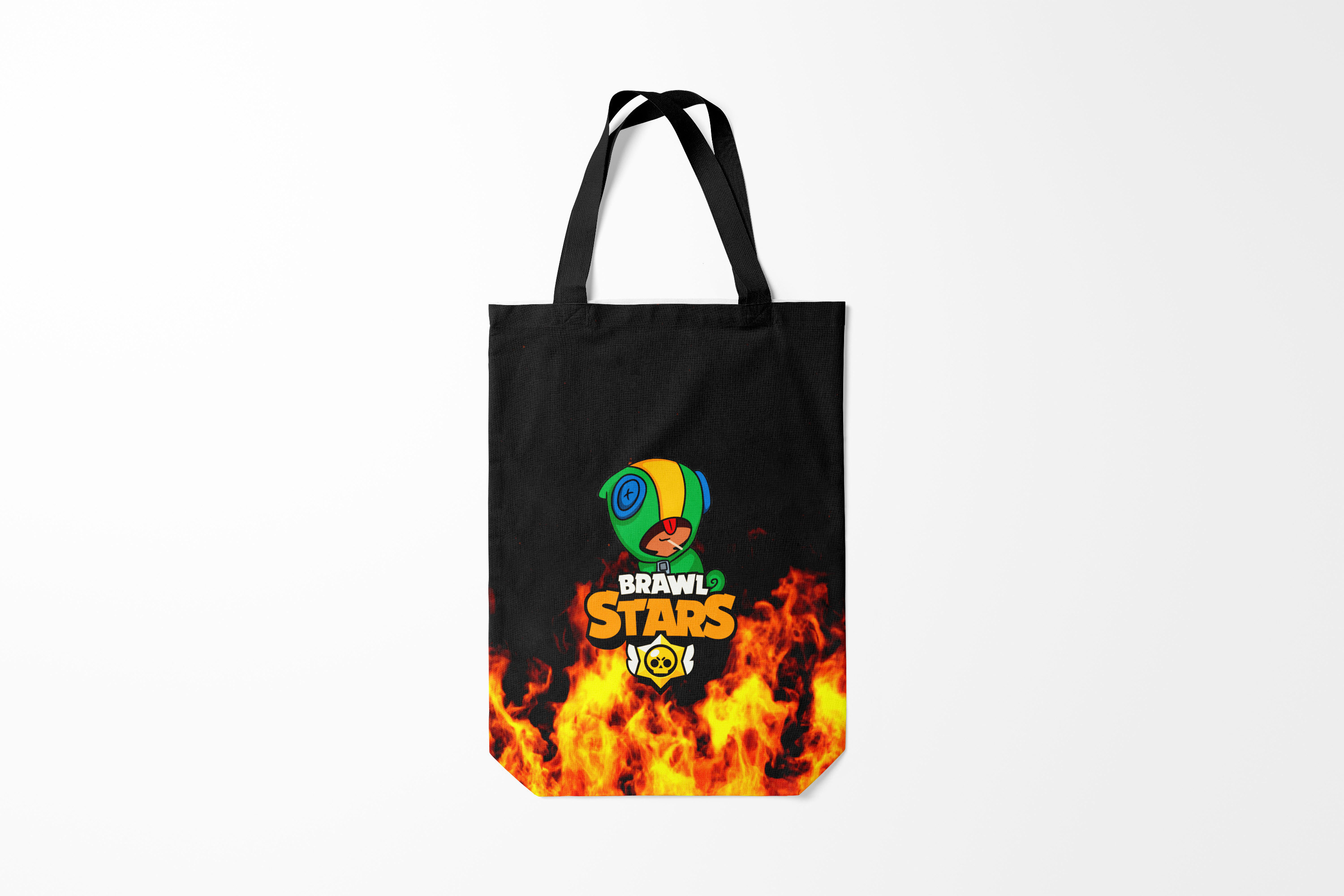 

Сумка шoппер унисекс Burnettie Brawl Stars Jessie, черный, Brawl Stars Jessie