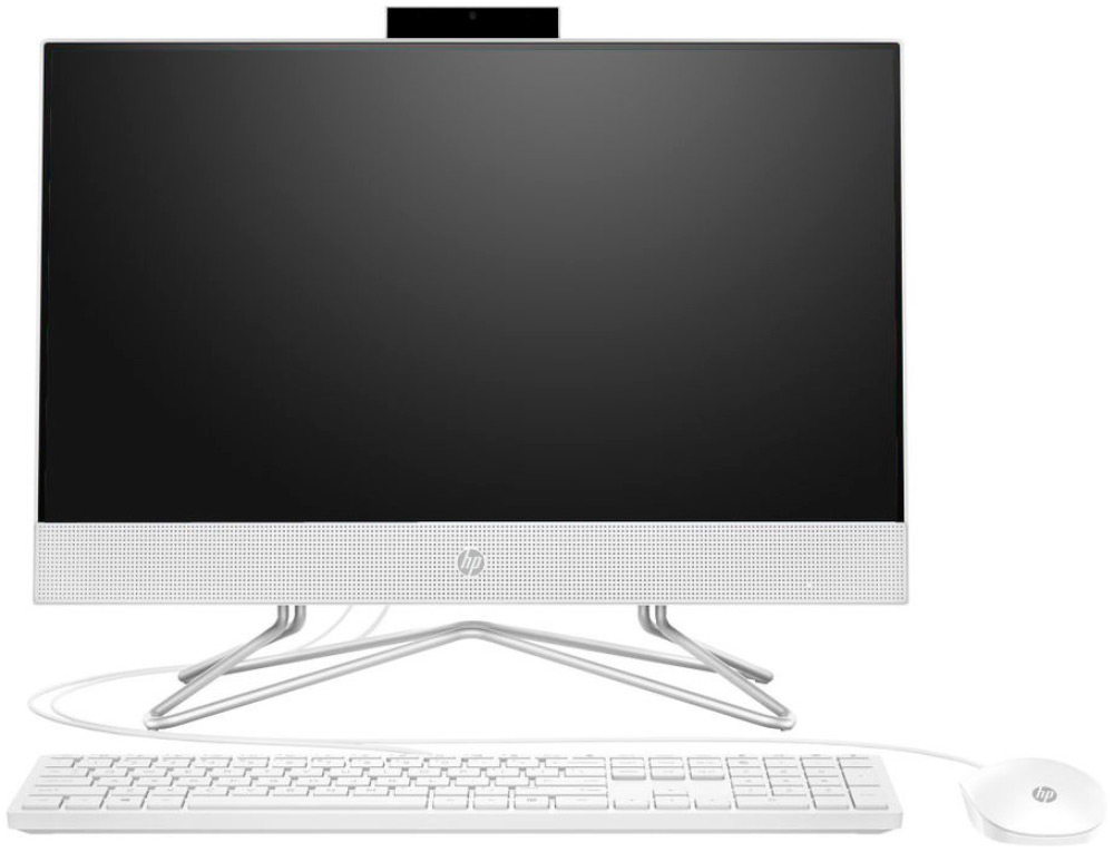 фото Моноблок hp 22-df1032ur 21.5'' white (3v056ea)