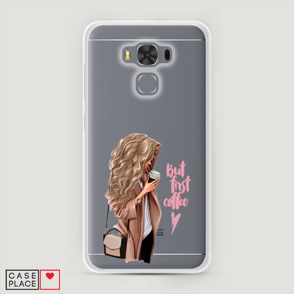

Чехол Awog "Девушка с кофе" для Asus Zenfone 3 Max ZC553KL