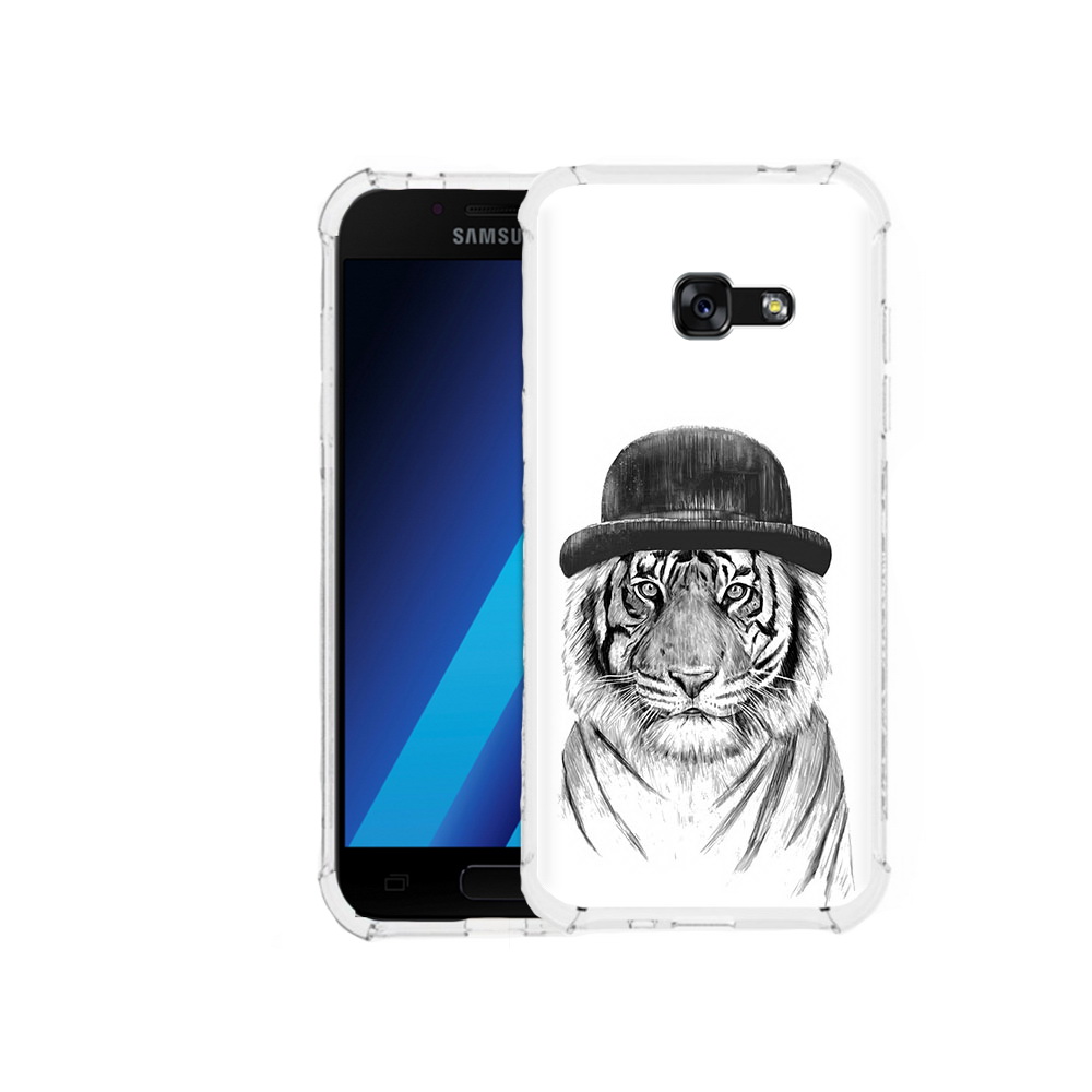 

Чехол MyPads Tocco для Samsung Galaxy A7 (2017) тигр британец (PT87719.559.641), Tocco