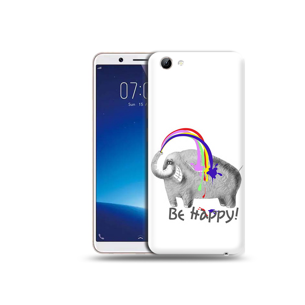 

Чехол MyPads Tocco для Vivo Y71 счастливый слон (PT111858.440.632), Прозрачный, Tocco