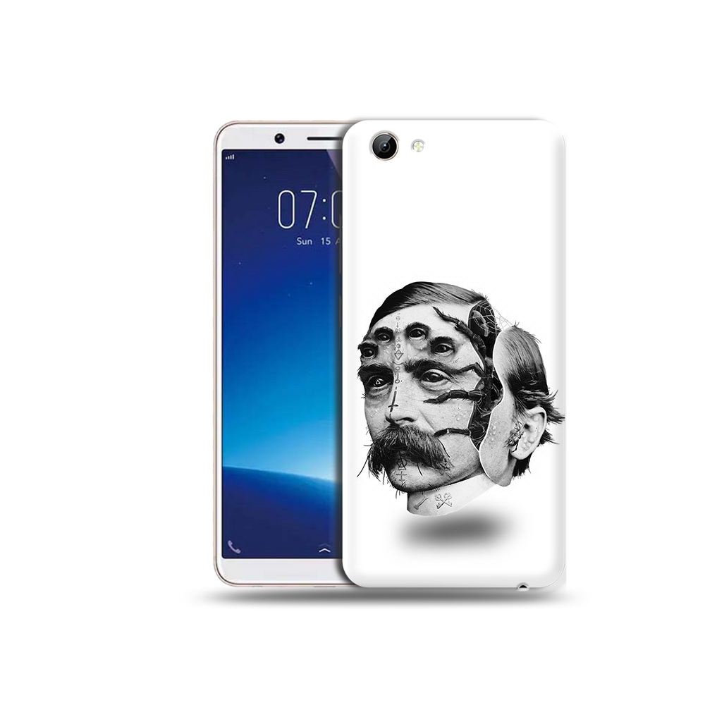 

Чехол MyPads Tocco для Vivo Y71 страшное лицо мужчины (PT111858.440.629), Прозрачный, Tocco