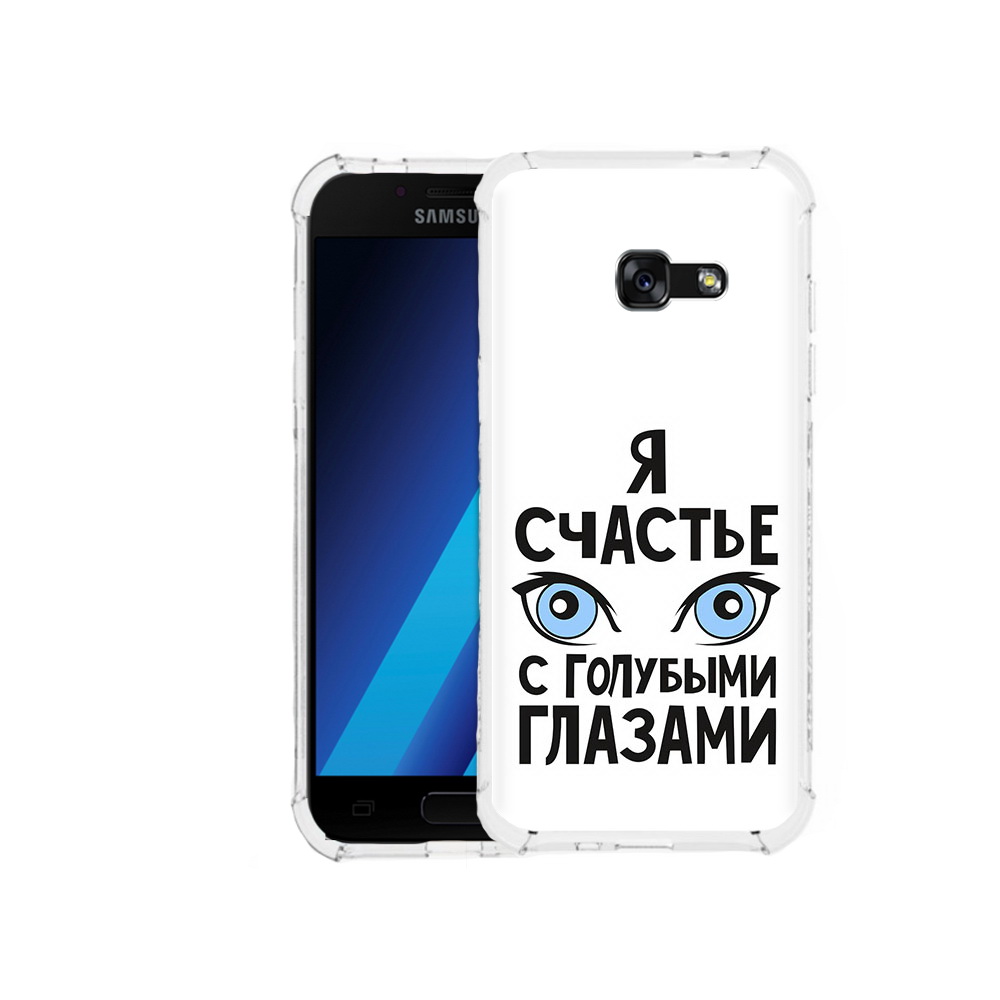 

Чехол MyPads Tocco для Samsung Galaxy A7 (2017) счастье с голубыми глазами, Tocco