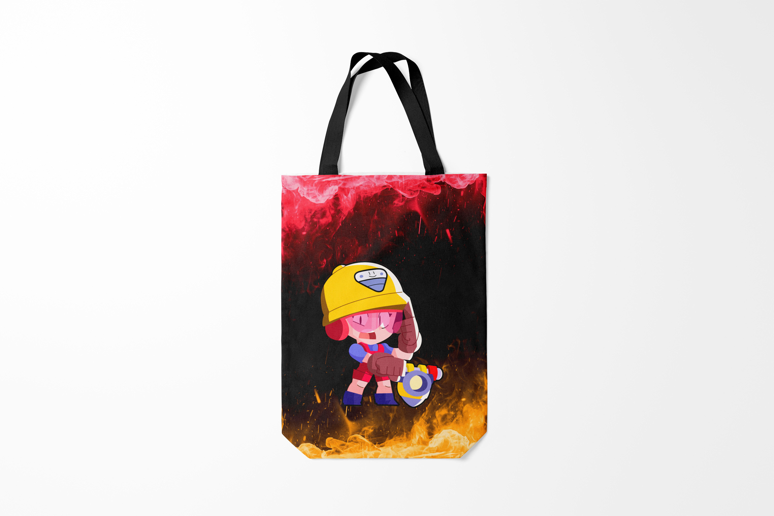 

Сумка шoппер унисекс Burnettie Brawl Stars GENE, голубой; фиолетовый, Brawl Stars GENE