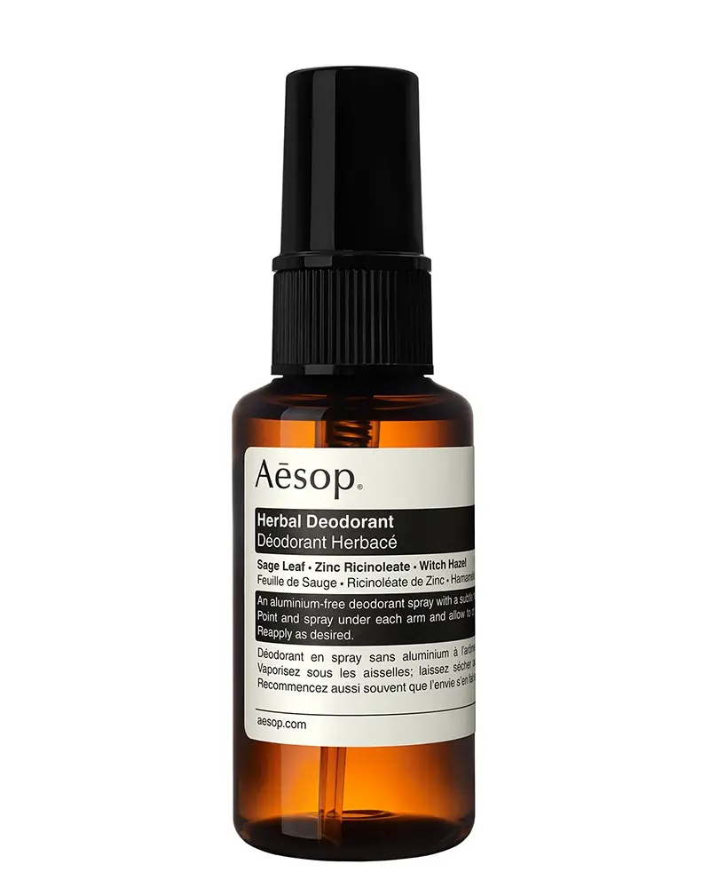 

Дезодорант-спрей Aesop Herbal Deodorant, 50 мл, Aesop Herbal Deodorant Дезодорант-спрей 50 мл унисекс