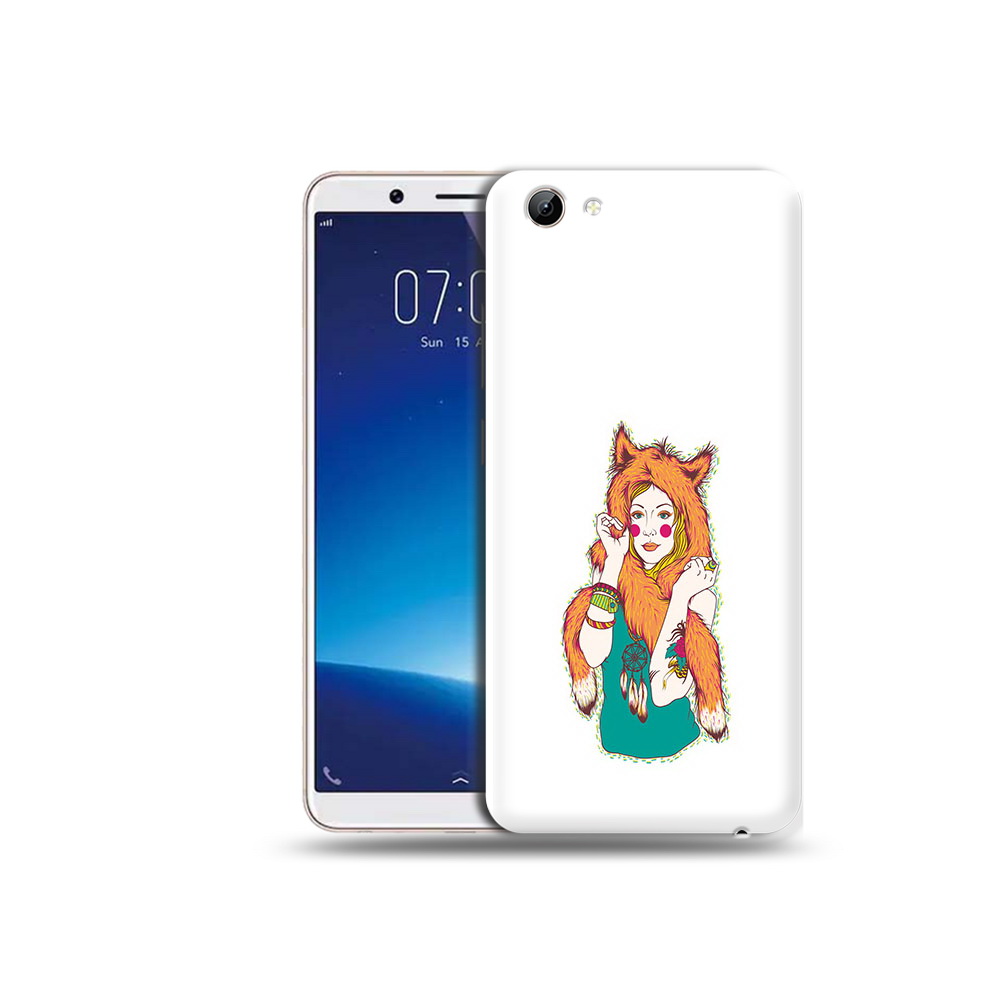 

Чехол MyPads Tocco для Vivo Y71 Девушка лиса (PT111858.440.62), Прозрачный, Tocco