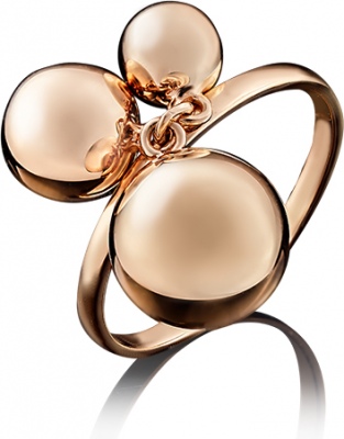 

Кольцо из золота р.  PLATINA jewelry 01-4837-00-000-1110-01, 01-4837-00-000-1110-01