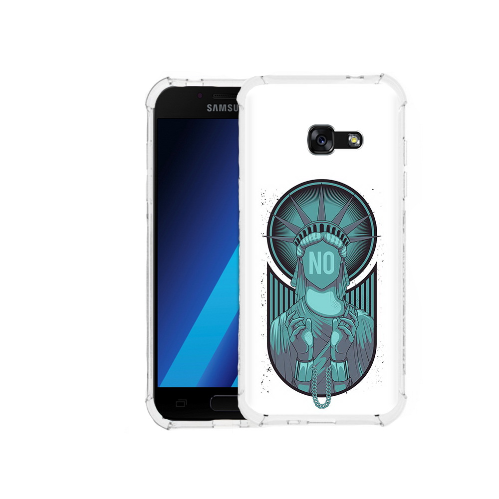 

Чехол MyPads Tocco для Samsung Galaxy A7 (2017) статуя свободы зеленый (PT87719.559.623), Tocco