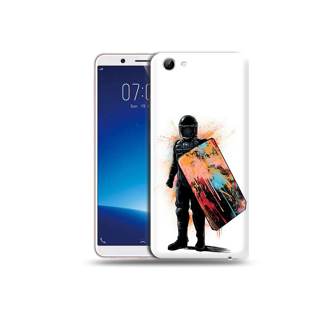 

Чехол MyPads Tocco для Vivo Y71 солдат с красочным щитом (PT111858.440.614), Прозрачный, Tocco
