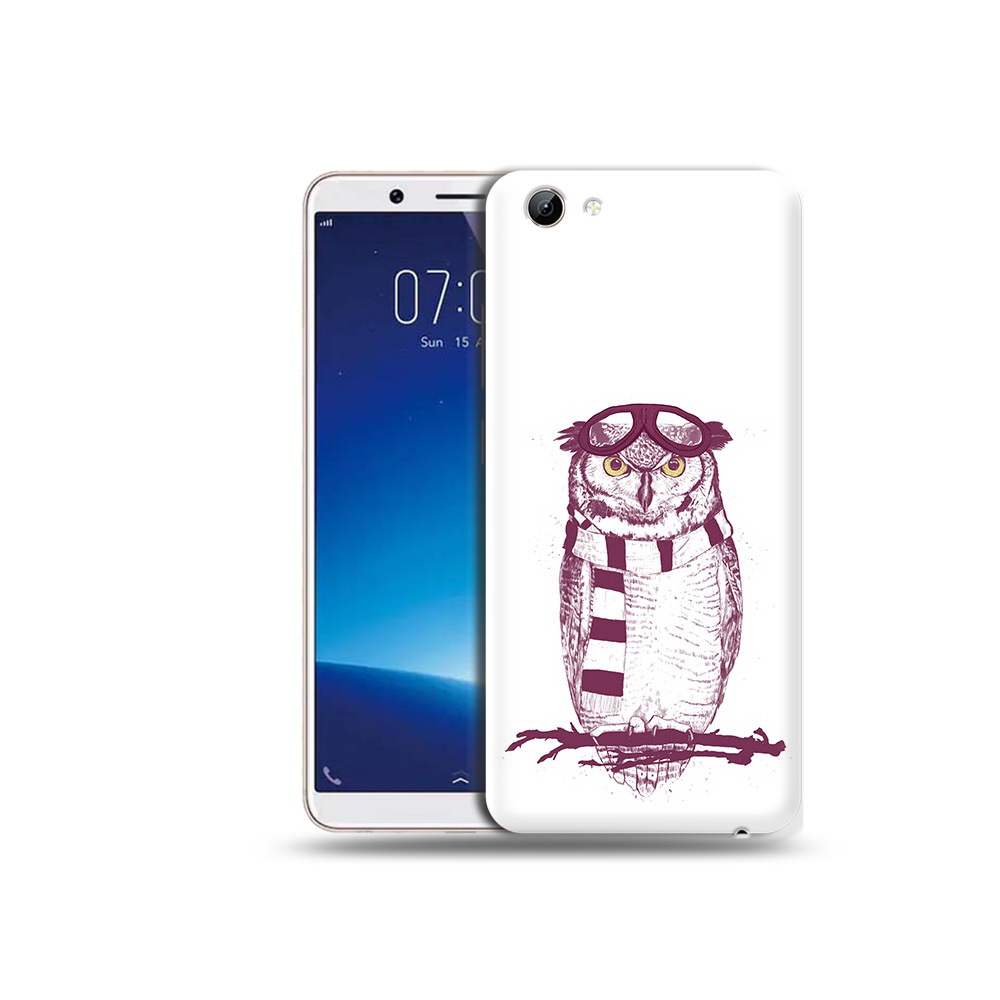 

Чехол MyPads Tocco для Vivo Y71 сова-летчик (PT111858.440.612), Прозрачный, Tocco