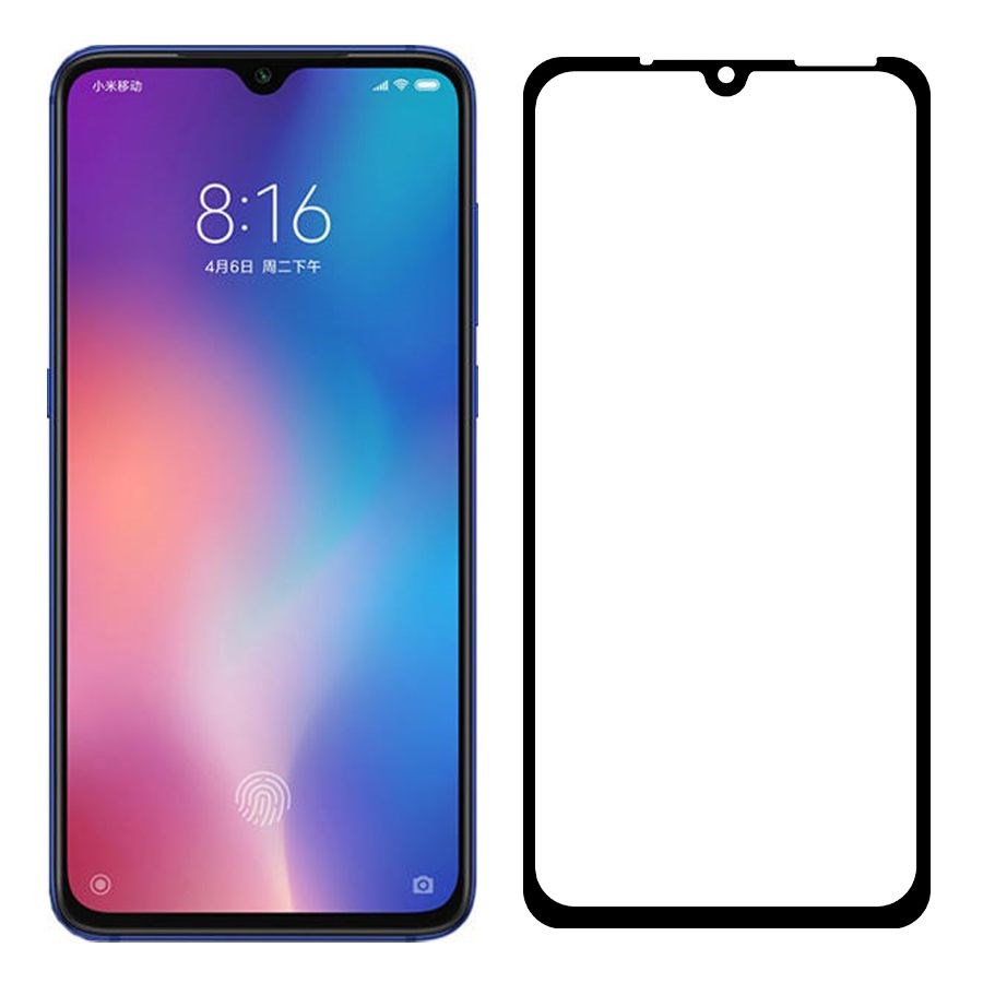 

Стекло защитное Krutoff с полной проклейкой для Xiaomi Mi 9 Pro/9 Pro 5G черное