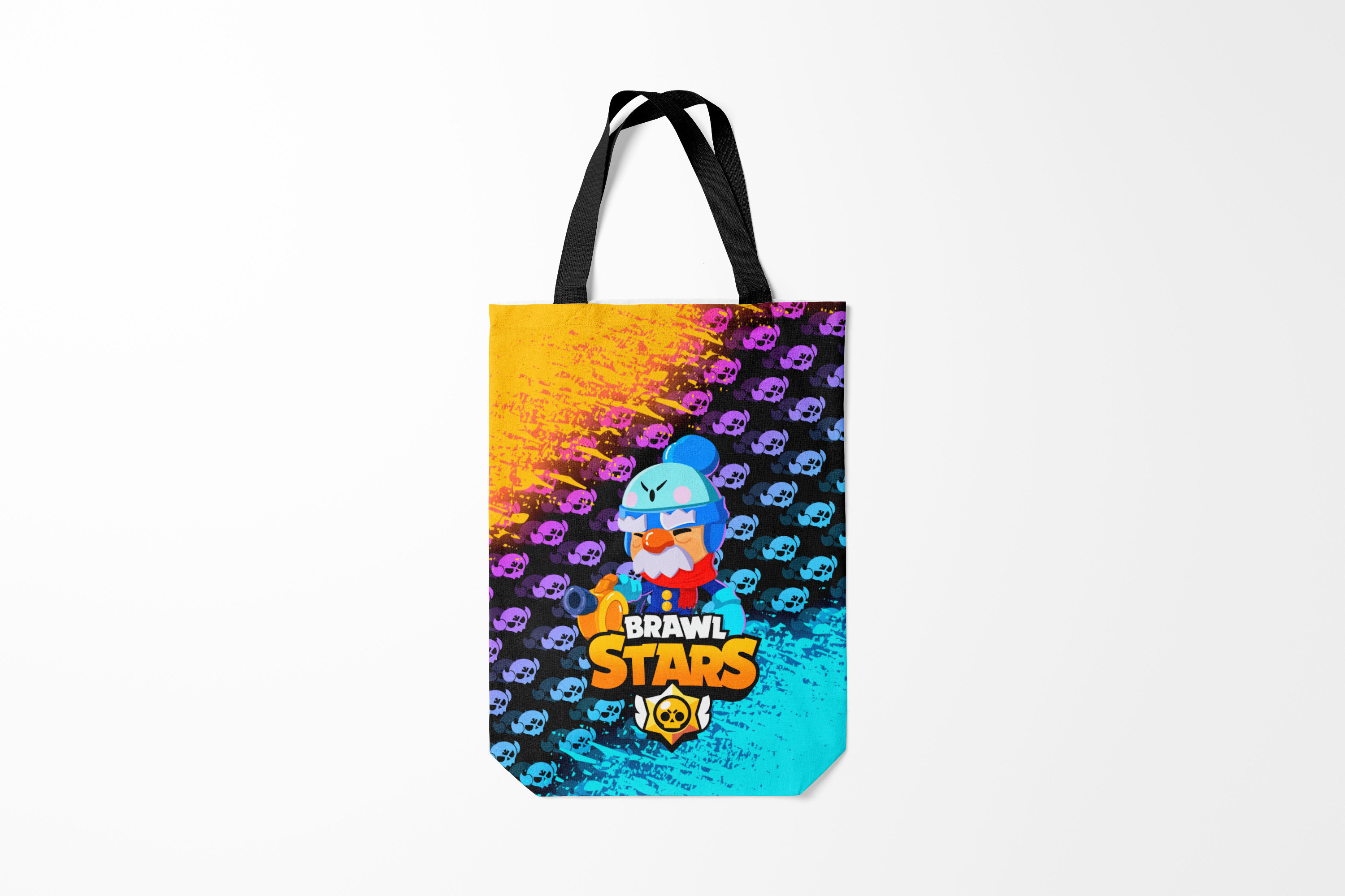 

Сумка шoппер унисекс Burnettie Brawl Stars GALE, разноцветный, Brawl Stars GALE