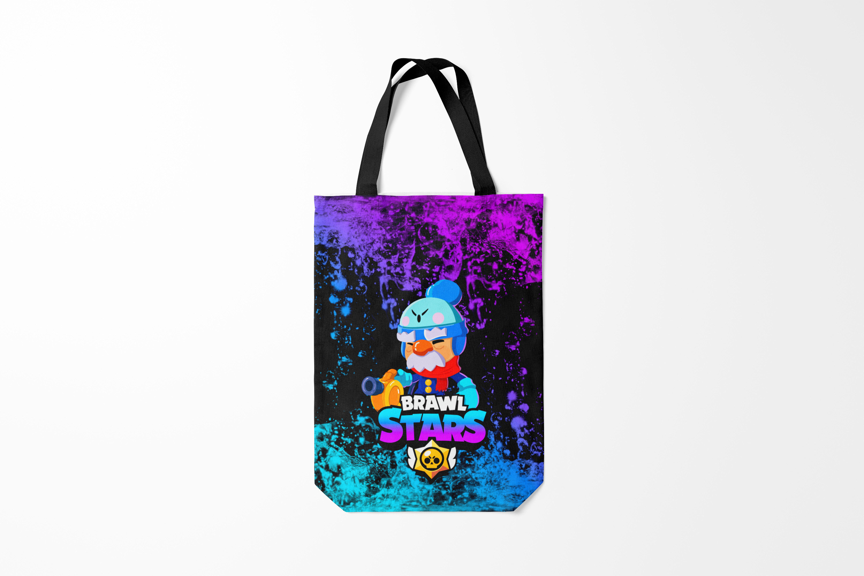 

Сумка шoппер унисекс Burnettie Brawl Stars GALE, разноцветный, Brawl Stars GALE