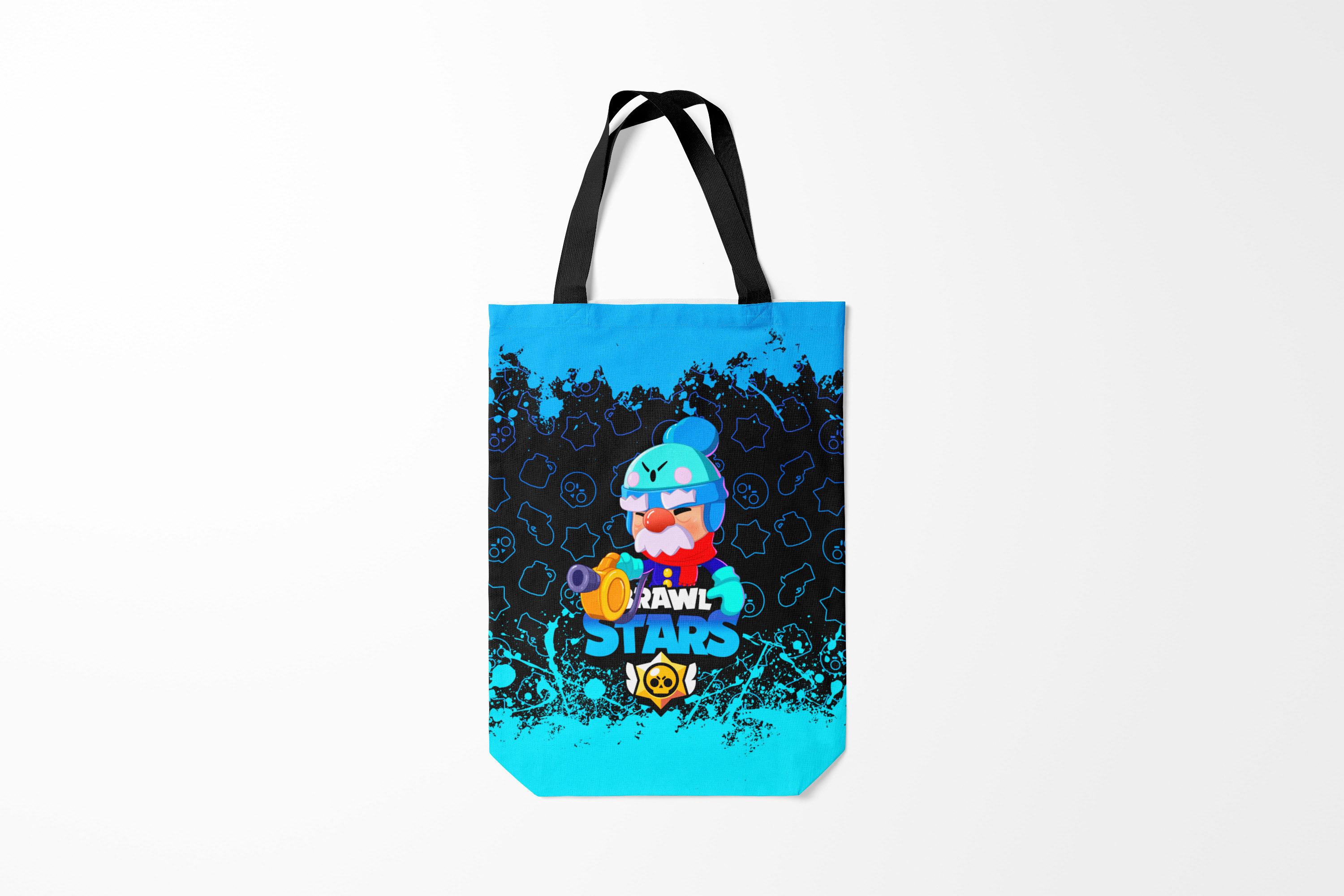 

Сумка шoппер унисекс Burnettie Brawl Stars GALE, разноцветный, Brawl Stars GALE