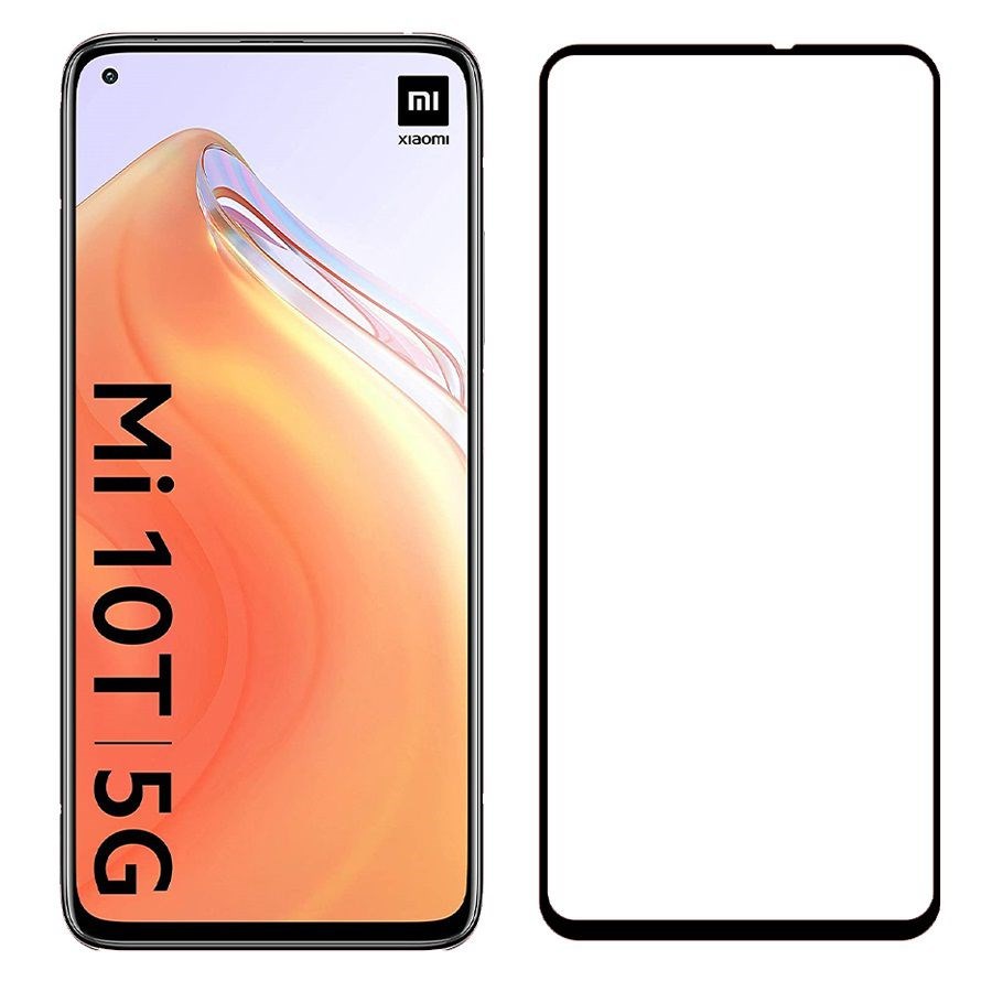 

Стекло защитное Krutoff с полной проклейкой для Xiaomi Mi 10T 5G черное