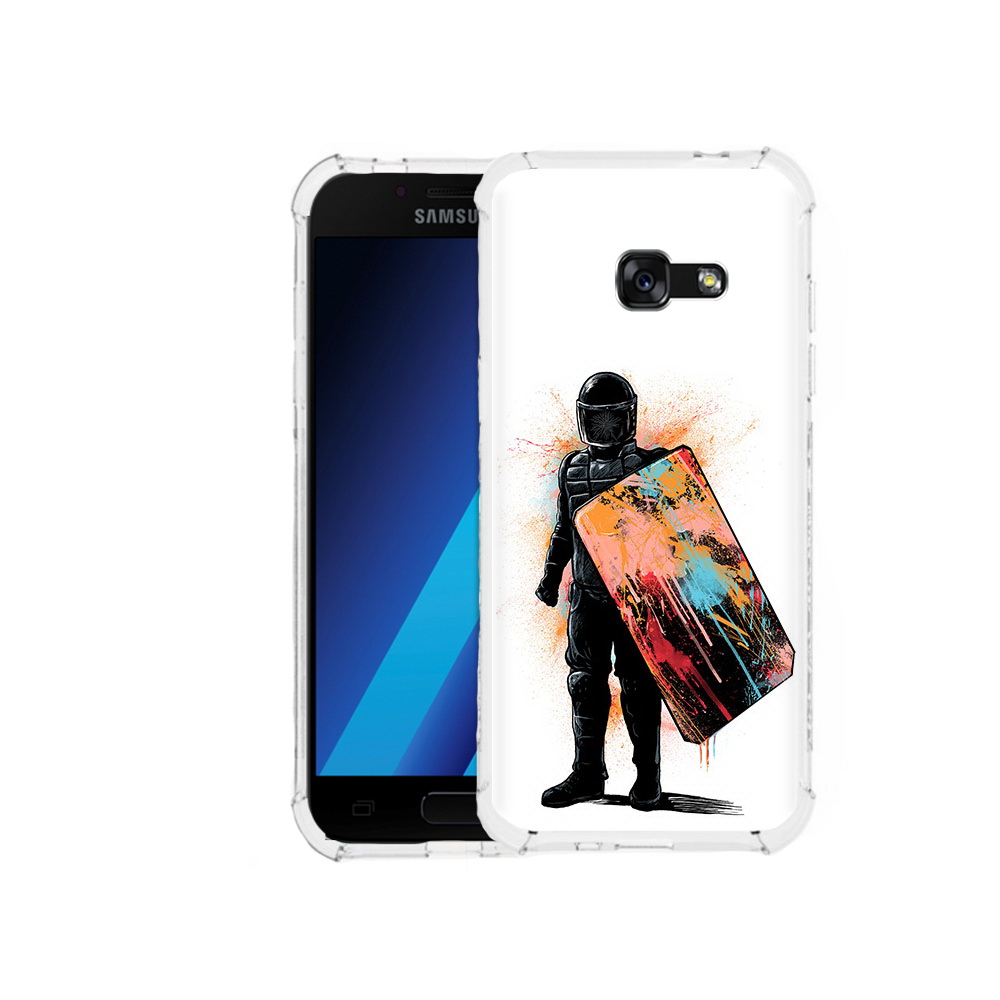 

Чехол MyPads Tocco для Samsung Galaxy A7 (2017) солдат с красочным щитом (PT87719.559.614), Tocco