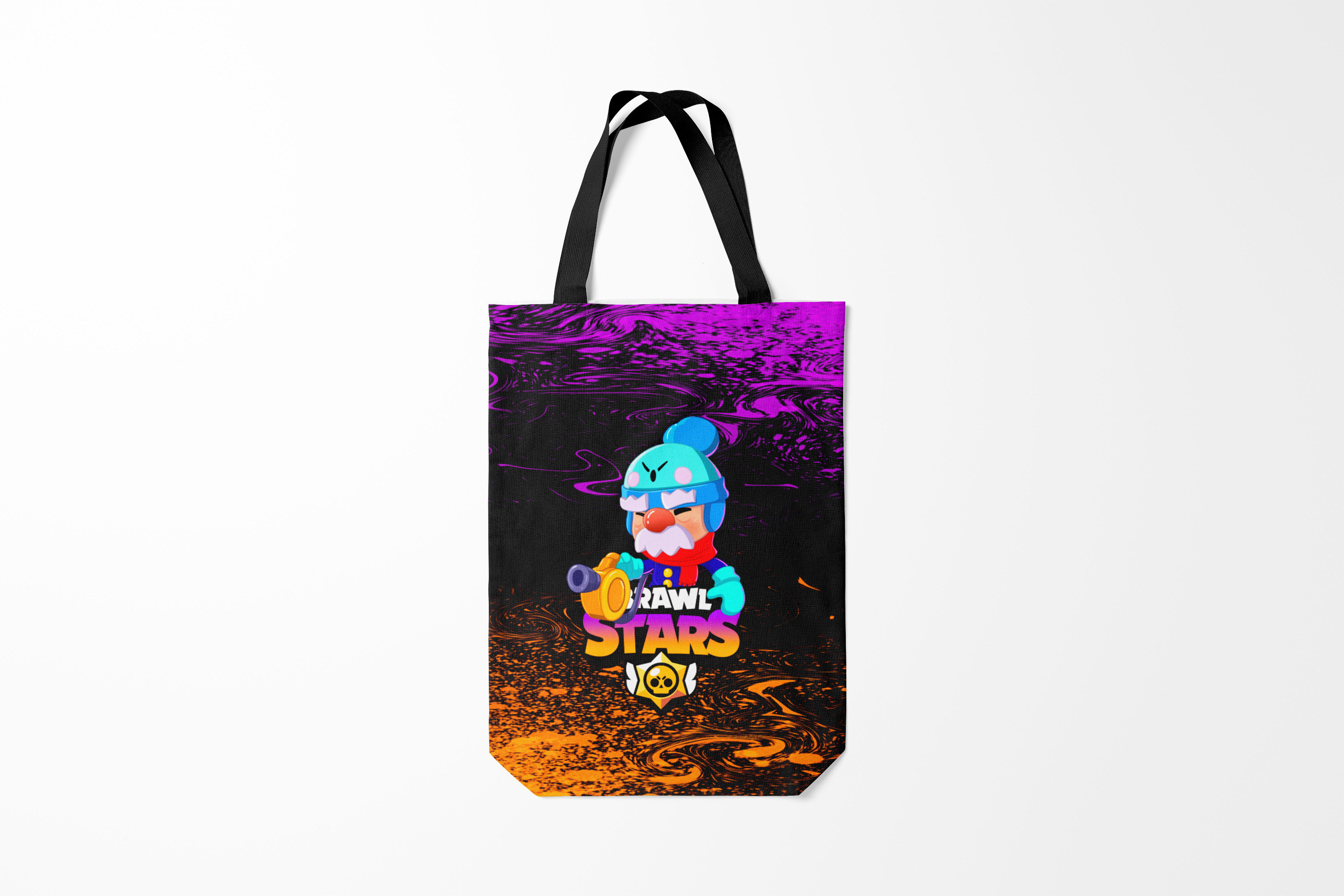 

Сумка шoппер унисекс Burnettie Brawl Stars GALE, разноцветный, Brawl Stars GALE