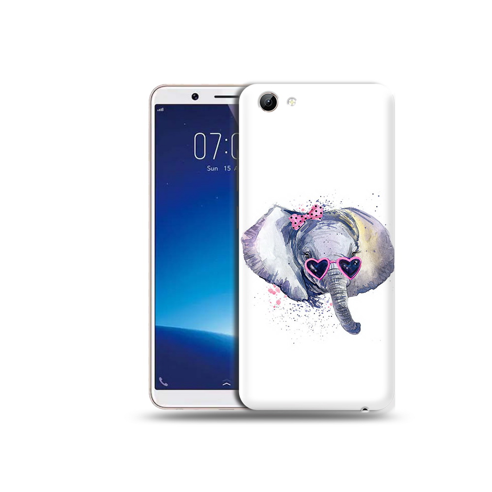 

Чехол MyPads Tocco для Vivo Y71 слоник в очках (PT111858.440.608), Прозрачный, Tocco