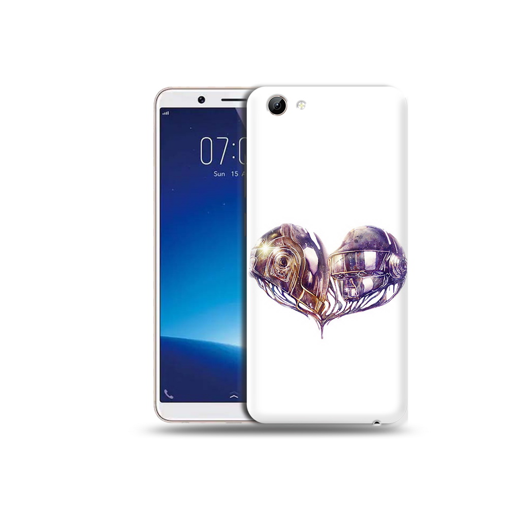 

Чехол MyPads Tocco для Vivo Y71 сердце абстракция (PT111858.440.596), Прозрачный, Tocco