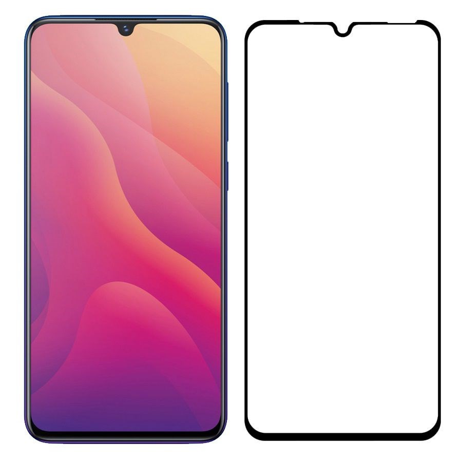 

Стекло защитное Krutoff с полной проклейкой для Vivo V11/V11 Pro черное