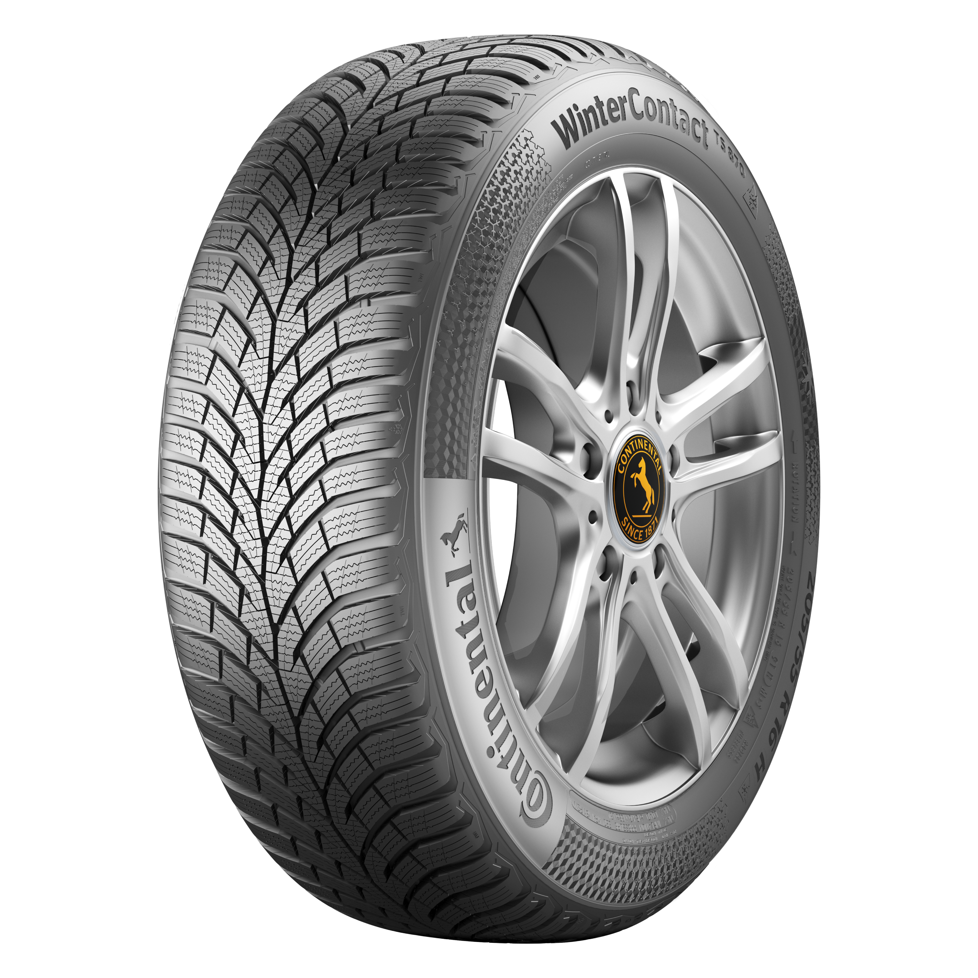 

Шина Continental WinterContact TS 870 205/60 R16 92T, зимняя, WinterContact TS 870