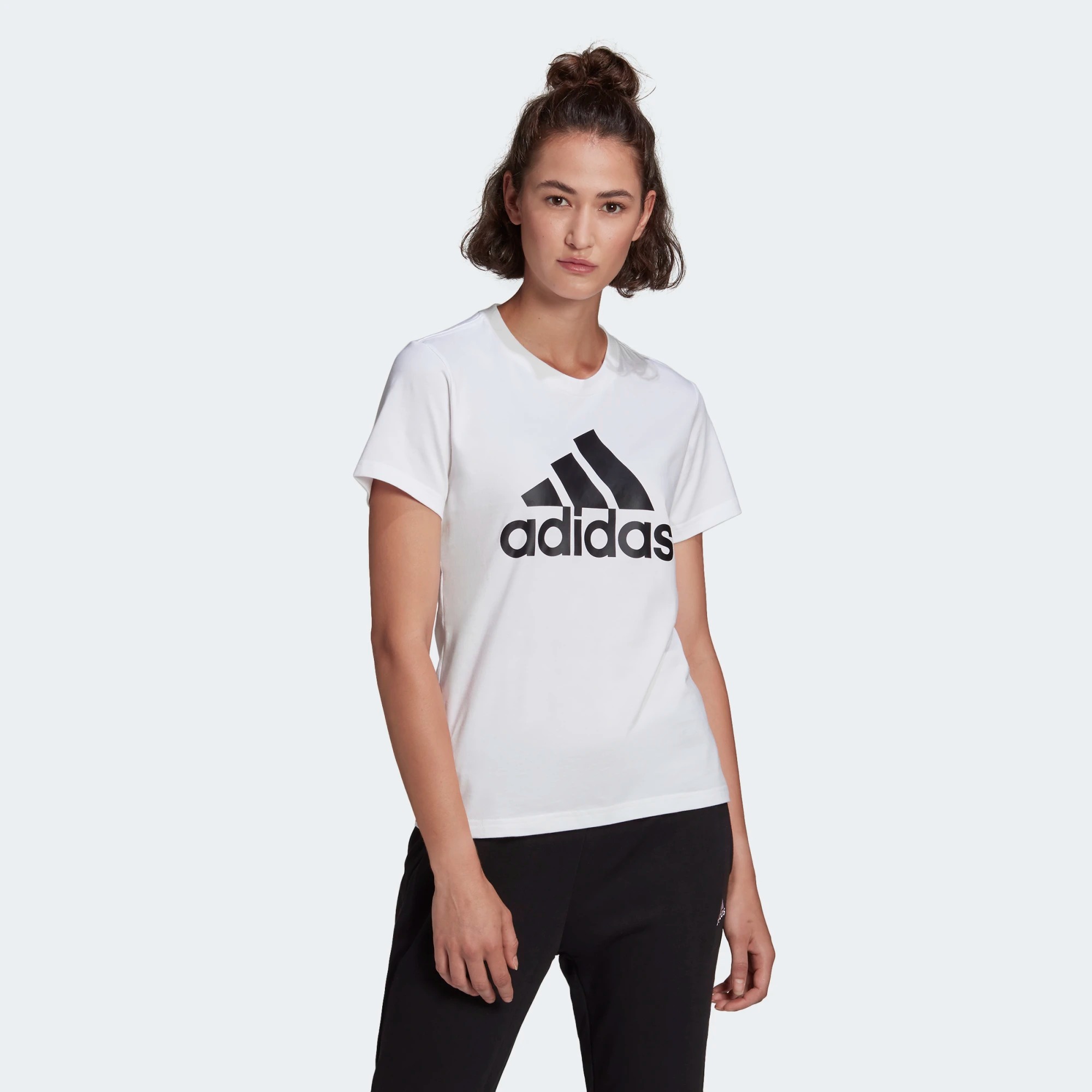 фото Футболка женская adidas w bl tee белая xs