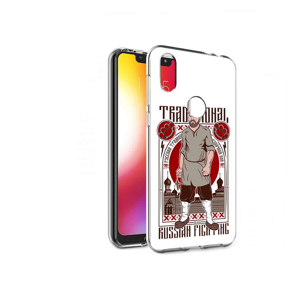 

Чехол MyPads Tocco для Motorola One Традициональный мужчина (PT126881.369.173), Прозрачный, Tocco
