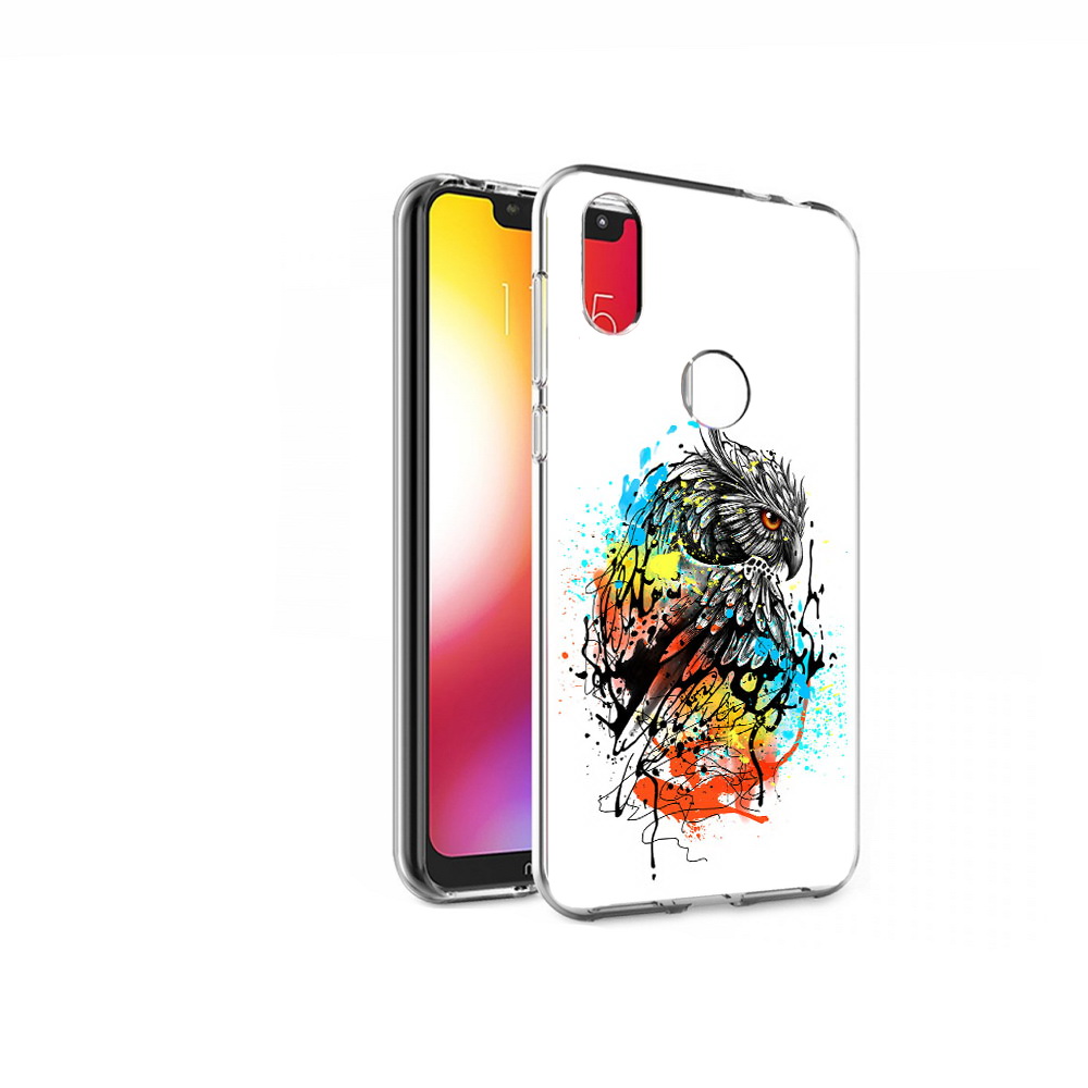

Чехол MyPads Tocco для Motorola One Творческая сова (PT126881.369.170), Прозрачный, Tocco