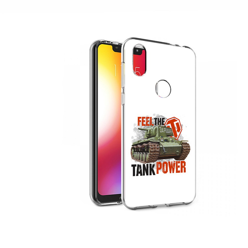 

Чехол MyPads Tocco для Motorola One Танк (PT126881.369.169), Прозрачный, Tocco