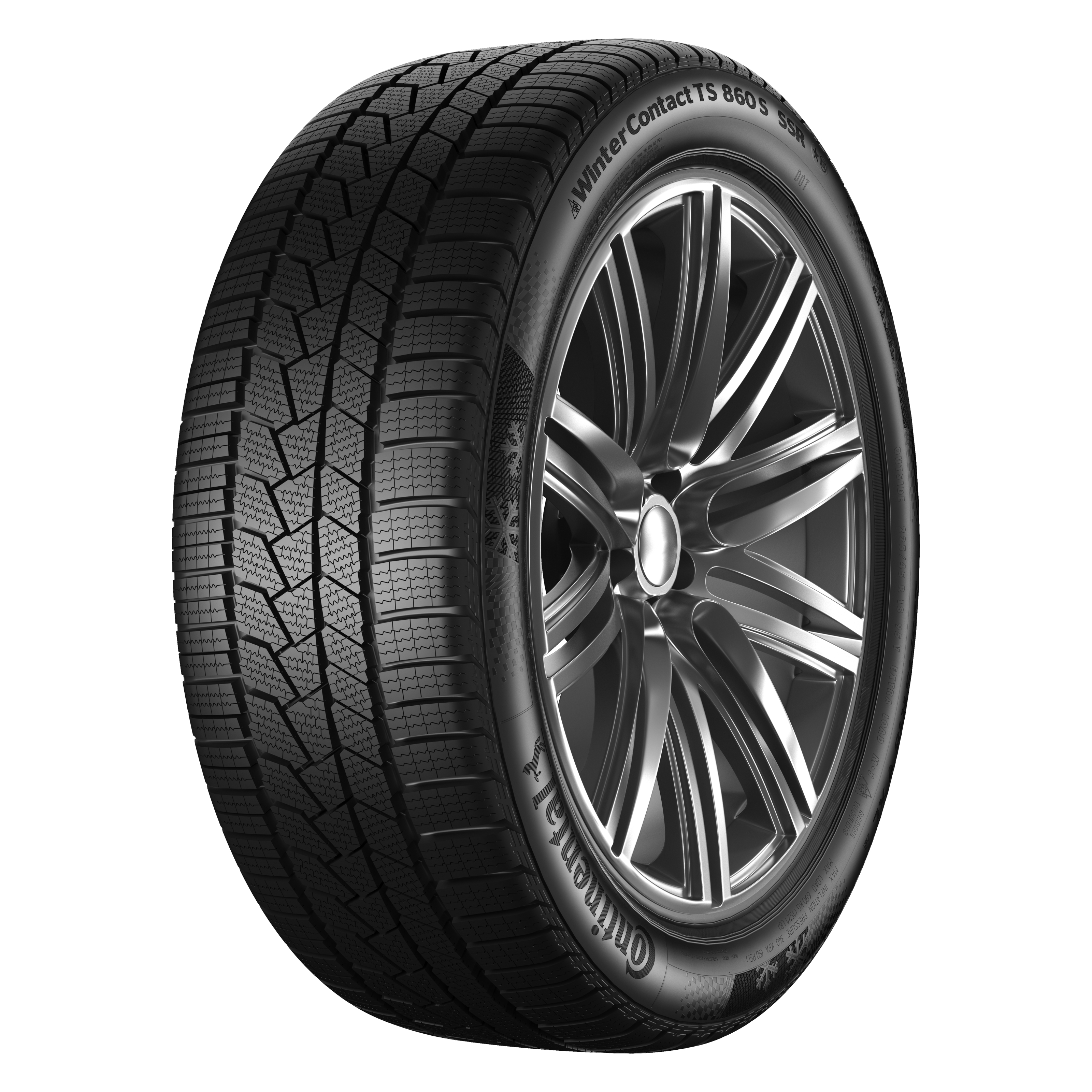 

Шина Continental WinterContact TS 860 S 225/55 R17 101H XL, зимняя, WinterContact TS 860 S