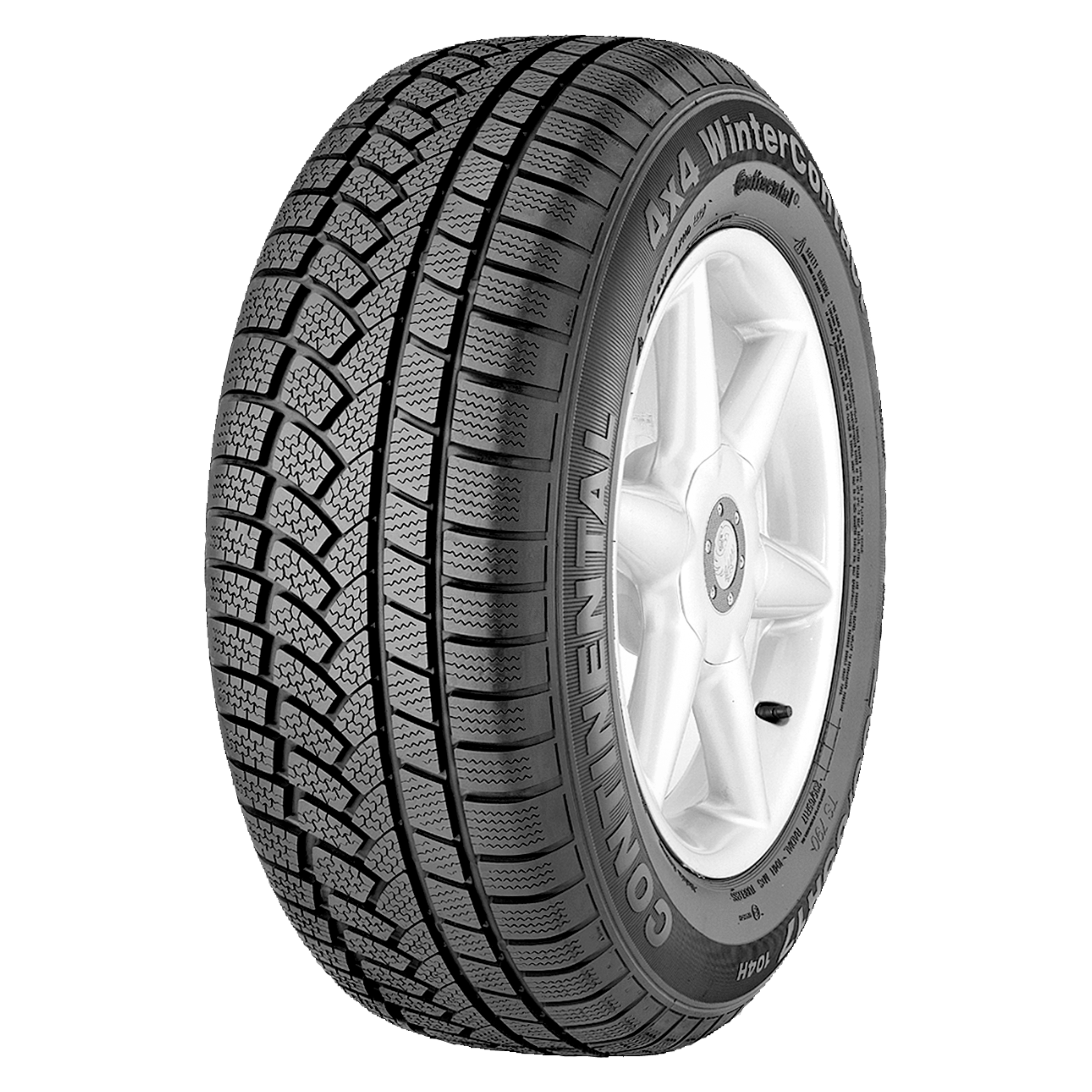 

Шина Continental 4x4WinterContact 265/60 R18 110H ML MO, зимняя, 4x4WinterContact