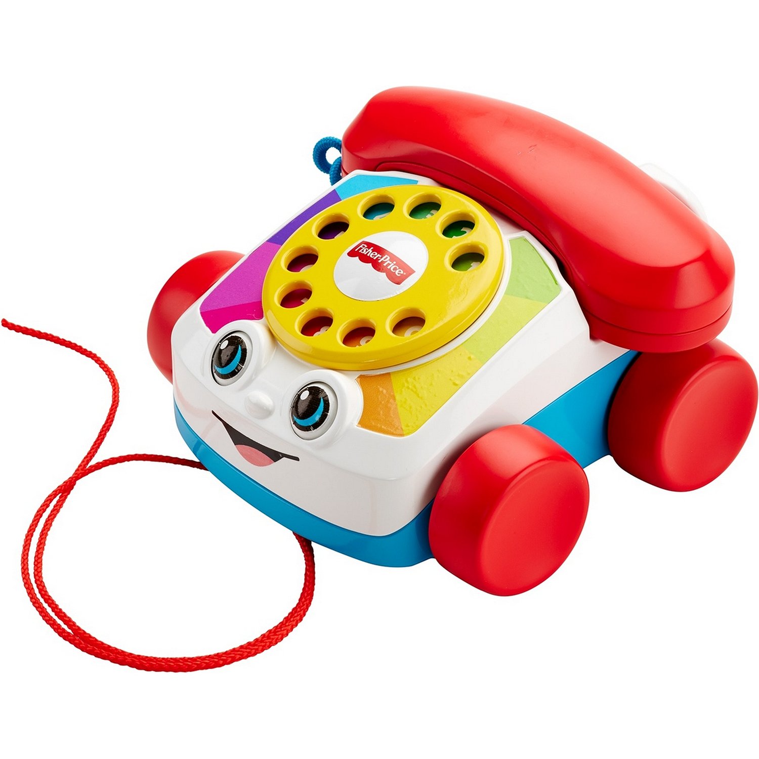 фото Каталка fisher-price говорящий телефон на колесах